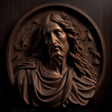 3D model st jesus (STL)